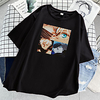 Inspired by Jujutsu Kaisen Cosplay Cosplay Costume T-shirt 100% Polyester Print T-shirt For Women