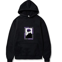 Inspired by Jujutsu Kaisen Gojo Satoru Hoodie Anime 100% Polyester Anime Harajuku Graphic Kawaii Hoodie For Men