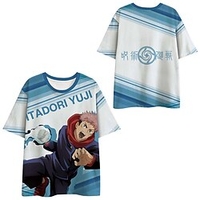 Inspired by Jujutsu Kaisen Gojo Satoru T-shirt Anime 100% Polyester Anime Harajuku Graphic Kawaii T-shirt For Men