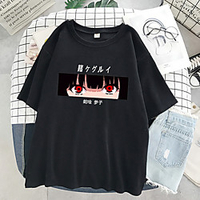 Inspired by Kakegurui / Compulsive Gambler Cosplay Cosplay Costume T-shirt Polyester / Cotton Blend Print T-shirt For Women