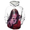 Inspired by Kakegurui / Compulsive Gambler Yumeko Jabami Hoodie Anime 100% Polyester Anime 3D Harajuku Graphic Hoodie For Men