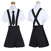 Inspired by Land of the Lustrous Phosphophyllite Anime Cosplay Costumes Japanese Cosplay Suits Blouse Skirt Tie For Women