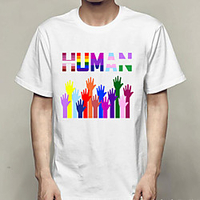 Inspired by LGBT love is love love wins Cosplay Costume T-shirt Polyester / Cotton Blend Text T-shirt For Men