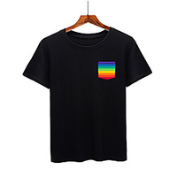 Inspired by LGBT love is love love wins Cosplay Costume T-shirt Polyester / Cotton Blend Text T-shirt For Men