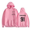Inspired by Louis Tomlinson 91 Cosplay Hoodie Polyester / Cotton Blend Graphic Prints Printing Hoodie For Men