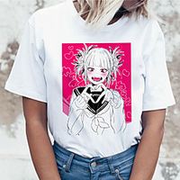Inspired by My Hero Academia / Boku No Hero Ahegao Cosplay Costume T-shirt Microfiber Graphic Prints Printing T-shirt For Men