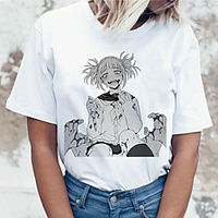 Inspired by My Hero Academia / Boku No Hero Ahegao Cosplay Costume T-shirt Microfiber Graphic Prints Printing T-shirt For Men