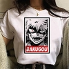 Inspired by My Hero Academia / Boku No Hero Cosplay Anime Cartoon Polyester / Cotton Blend Print Harajuku Graphic Kawaii T-shirt For Women
