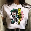 Inspired by My Hero Academia / Boku No Hero Cosplay Anime Cartoon Polyester / Cotton Blend Print Harajuku Graphic Kawaii T-shirt For Women