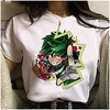 Inspired by My Hero Academia / Boku No Hero Cosplay Anime Cartoon Polyester / Cotton Blend Print Harajuku Graphic Kawaii T-shirt For Women