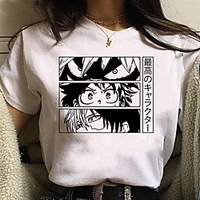 Inspired by My Hero Academia / Boku No Hero Cosplay Anime Cartoon Polyester / Cotton Blend Print Harajuku Graphic Kawaii T-shirt For Women