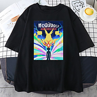 Inspired by My Hero Academia / Boku No Hero Cosplay Cosplay Costume T-shirt Polyester / Cotton Blend Print Harajuku Graphic Kawaii T-shirt For Women