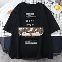 Inspired by My Hero Academia / Boku No Hero Cosplay Cosplay Costume T-shirt Polyester / Cotton Blend Print T-shirt For Women