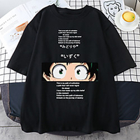 Inspired by My Hero Academia / Boku No Hero Cosplay Cosplay Costume T-shirt Polyester / Cotton Blend Print T-shirt For Women