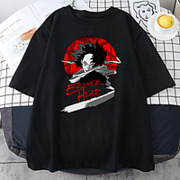 Inspired by My Hero Academia / Boku No Hero Cosplay Cosplay Costume T-shirt Polyester / Cotton Blend Print T-shirt For Women