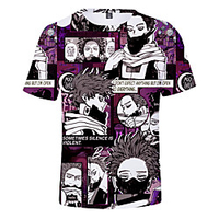 Inspired by My Hero Academia / Boku No Hero Cosplay Cosplay Costume T-shirt Terylene Graphic Printing T-shirt For Women