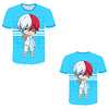Inspired by My Hero Academia / Boku No Hero Cosplay Cosplay Costume T-shirt Terylene Graphic Printing T-shirt For Women