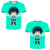 Inspired by My Hero Academia / Boku No Hero Cosplay Cosplay Costume T-shirt Terylene Graphic Printing T-shirt For Women