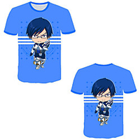 Inspired by My Hero Academia / Boku No Hero Cosplay Cosplay Costume T-shirt Terylene Graphic Printing T-shirt For Women