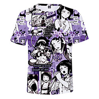 Inspired by My Hero Academia / Boku No Hero Cosplay Cosplay Costume T-shirt Terylene Graphic Printing T-shirt For Women