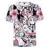 Inspired by My Hero Academia / Boku No Hero Cosplay Cosplay Costume T-shirt Terylene Graphic Printing T-shirt For Women