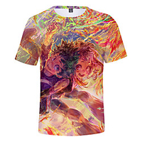 Inspired by My Hero Academia / Boku No Hero Cosplay Cosplay Costume T-shirt Terylene Graphic Printing T-shirt For Women