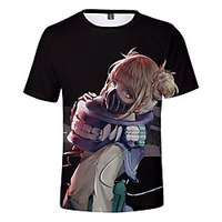 Inspired by My Hero Academia / Boku No Hero Cosplay Cosplay Costume T-shirt Terylene Graphic Printing T-shirt For Women
