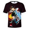 Inspired by My Hero Academia / Boku No Hero Cosplay Cosplay Costume T-shirt Terylene Graphic Printing T-shirt For Women