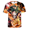 Inspired by My Hero Academia / Boku No Hero Cosplay Cosplay Costume T-shirt Terylene Graphic Printing T-shirt For Women