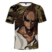 Inspired by My Hero Academia / Boku No Hero Cosplay Cosplay Costume T-shirt Terylene Graphic Printing T-shirt For Women