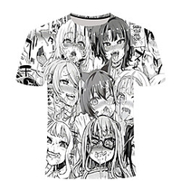 Inspired by My Hero Academia / Boku No Hero Cosplay Cosplay Costume T-shirt Terylene Graphic Printing T-shirt For Women