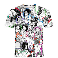 Inspired by My Hero Academia / Boku No Hero Cosplay Cosplay Costume T-shirt Terylene Graphic Printing T-shirt For Women