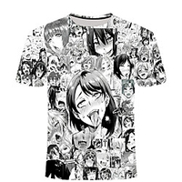 Inspired by My Hero Academia / Boku No Hero Cosplay Cosplay Costume T-shirt Terylene Graphic Printing T-shirt For Women