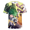 Inspired by My Hero Academia / Boku No Hero Cosplay Cosplay Costume T-shirt Terylene Graphic Printing T-shirt For Women