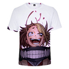 Inspired by My Hero Academia / Boku No Hero Cosplay Cosplay Costume T-shirt Terylene Graphic Printing T-shirt For Women