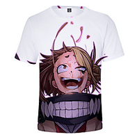 Inspired by My Hero Academia / Boku No Hero Cosplay Cosplay Costume T-shirt Terylene Graphic Printing T-shirt For Women