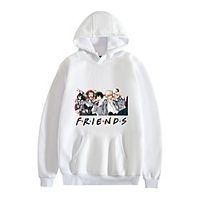 Inspired by My Hero Academia / Boku No Hero Friends Midoriya Izuku Deku Hoodie Anime 100% Polyester Graphic Prints Printing Harajuku Graphic Hoodie For Men