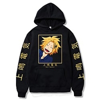 Inspired by My Hero Academia / Boku No Hero Kaminari Denki Anime Cartoon Polyster Print Harajuku Graphic Kawaii Hoodie For Men