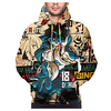 Inspired by My Hero Academia / Boku No Hero Midoriya Izuku Cosplay Costume Hoodie Terylene 3D Printing Harajuku Graphic Hoodie For Women