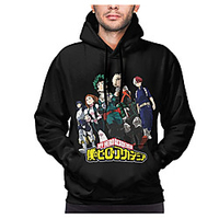 Inspired by My Hero Academia / Boku No Hero Midoriya Izuku Cosplay Costume Hoodie Terylene 3D Printing Harajuku Graphic Hoodie For Women
