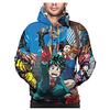 Inspired by My Hero Academia / Boku No Hero Midoriya Izuku Cosplay Costume Hoodie Terylene 3D Printing Harajuku Graphic Hoodie For Women