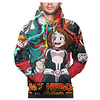 Inspired by My Hero Academia / Boku No Hero Midoriya Izuku Cosplay Costume Hoodie Terylene 3D Printing Hoodie For Women