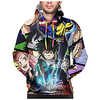 Inspired by My Hero Academia / Boku No Hero Midoriya Izuku Cosplay Costume Hoodie Terylene 3D Printing Hoodie For Women