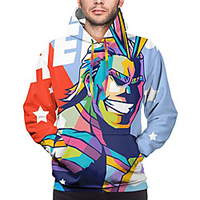 Inspired by My Hero Academia / Boku No Hero Midoriya Izuku Cosplay Costume Hoodie Terylene 3D Printing Hoodie For Women