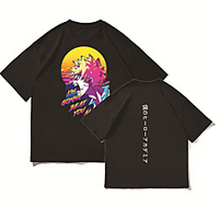 Inspired by My Hero Academia / Boku No Hero Midoriya Izuku Cosplay Costume T-shirt Terylene Graphic Prints Printing Harajuku Graphic T-shirt For Women