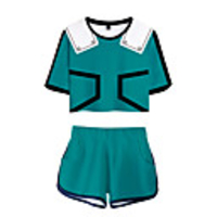 Inspired by My Hero Academia Boko No Hero Bakugou Katsuki Cosplay Costume Outfits Polyster Print Printing Shorts For Men
