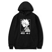 Inspired by My Hero Academia Boko No Hero Midoriya Izuku Bakugou Katsuki Cosplay Costume Hoodie Polyester / Cotton Blend Graphic Prints Printing Hoodie For Men
