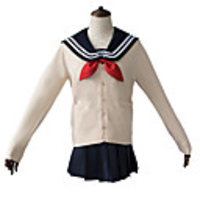 Inspired by My Hero Academia Boko No Hero Toga Himiko Anime Cosplay Costumes Japanese Cosplay Suits Anime 33cm 35cm 40cm Cravat Coat Top For Unisex / Skirt / Skirt