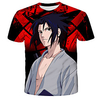 Inspired by Naruto Akatsuki Anime Cartoon Polyester / Cotton Blend 3D 3D Harajuku Graphic T-shirt For Women