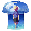 Inspired by Naruto Akatsuki Anime Cartoon Polyester / Cotton Blend 3D 3D Harajuku Graphic T-shirt For Women